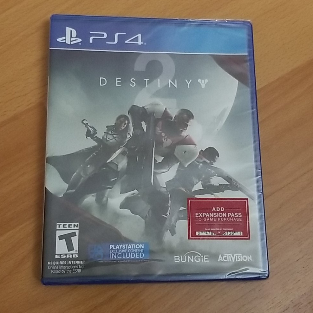 PS4 Destiny 2 in wrapper